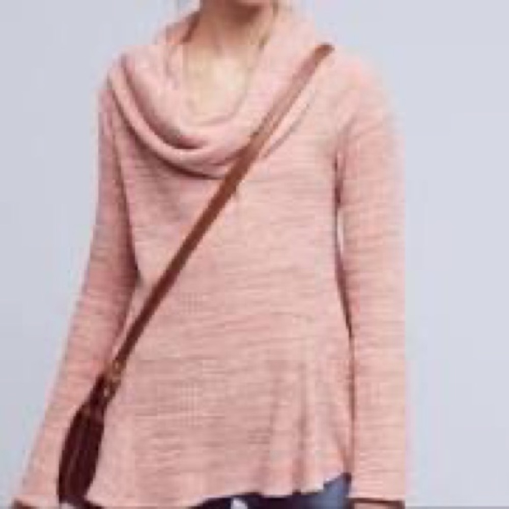 Anthropologie Postmark Maurisa Cowl Neck Sweater